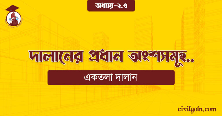 দালানের প্রধান অংশসমূহ-1