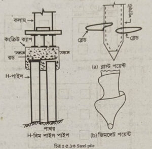 বিভিন্ন প্রকার পাইল