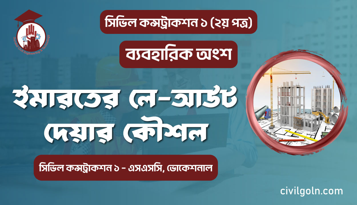 ইমারতের লে আউট দেয়ার কৌশল