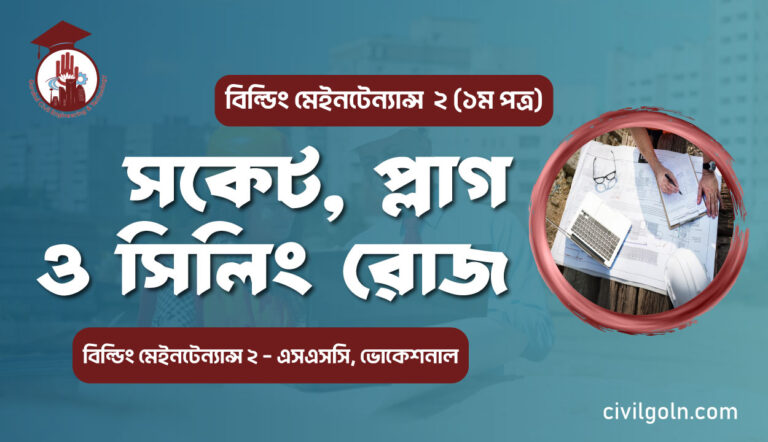 সকেট, প্লাগ ও সিলিং রোজ